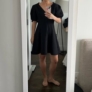 Black cocktail dress